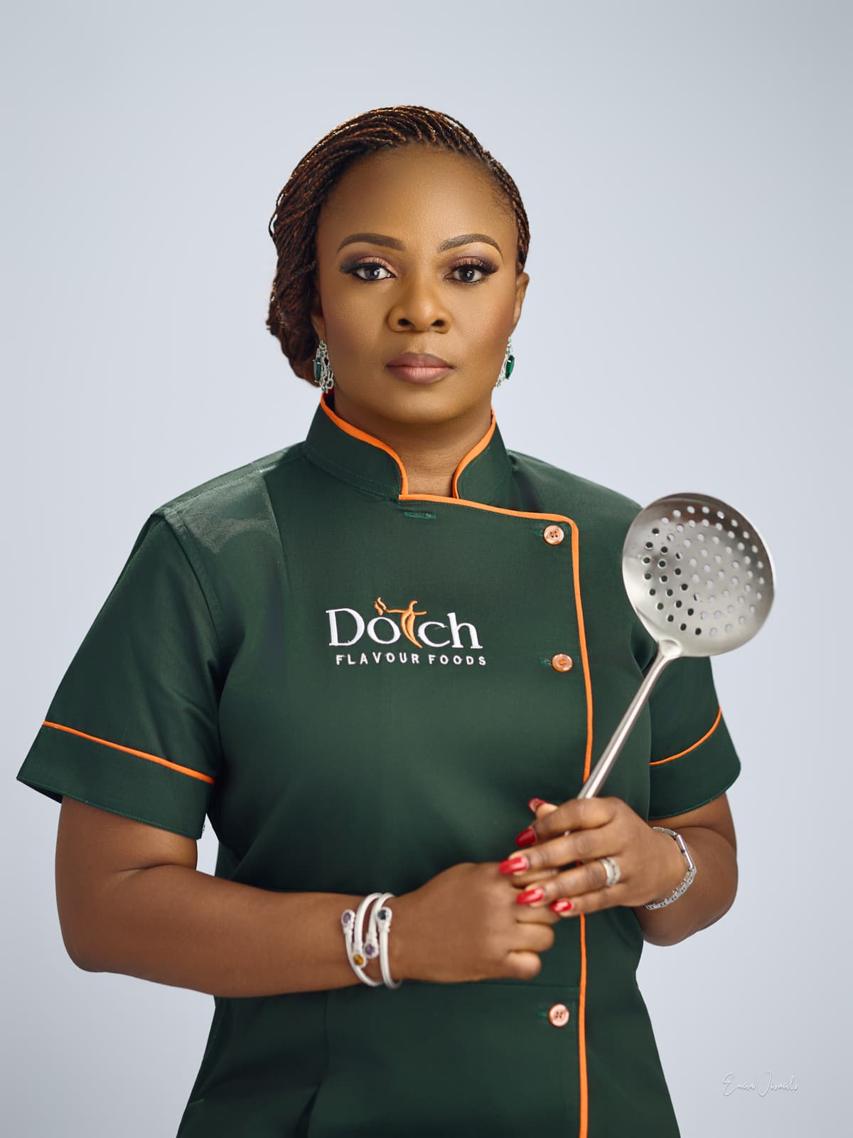 Mrs Abimbola Olurin, founder of Dotch Flavour Foods